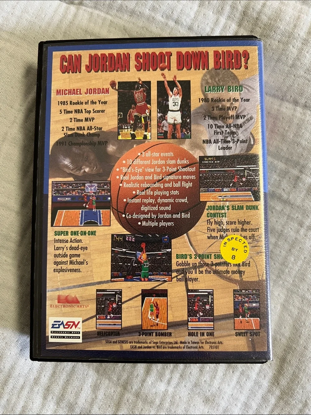 Sega Jordan vs Bird Video Game